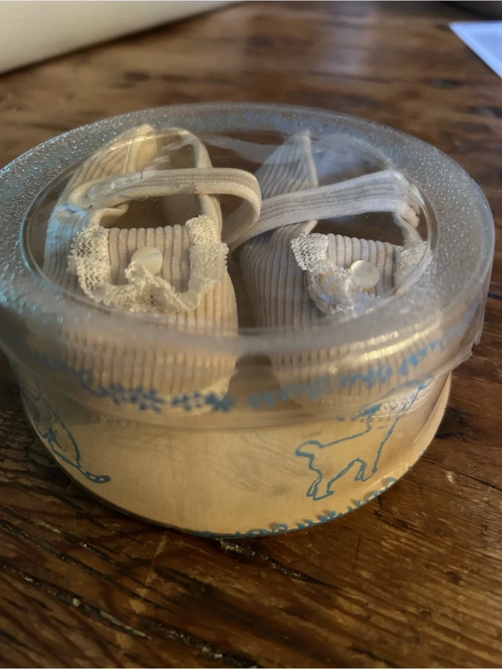 Vintage Infant Baby Bootie Shoes 67 years old